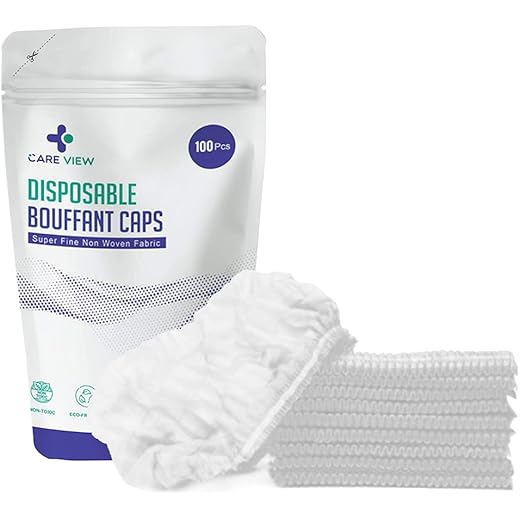 Careview Stretchable Bouffant Caps Pack of 100