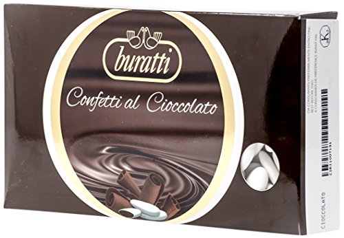  Buratti Confetti Dragées au Chocolat Blanc 1 Kg