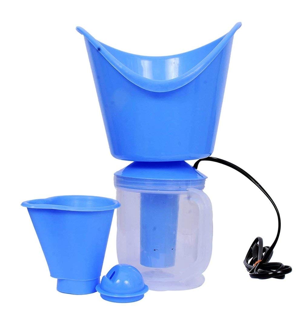 generic 3 in 1 Nose, Cough Steamer, Nozzle Inhaler Steam Vaporiser (Multicolor)