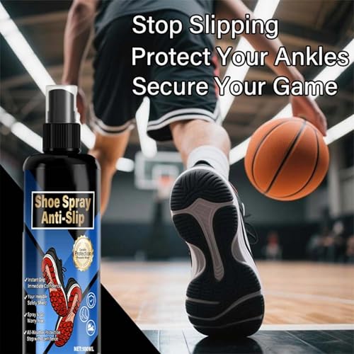 SVCEQZE Griffspray Für Schuhe - 100ml Griff-Verstärker Für Schuhe,Sofortiger Schuhwerk Verstärker - Für Stiefel Turnschuhe Basketball Fußball Tennis Volleyball Baseball Camping Training
