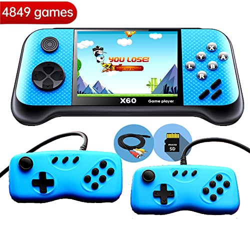 Handheld Game Console For Kids And Adults, Portable Video Game Player With Preloaded Games, 4849 In 1 Retro Arcade Game Machine 3.5 Inch Screen Game Console, Can Save Progress And Connect To Tv #TOP8