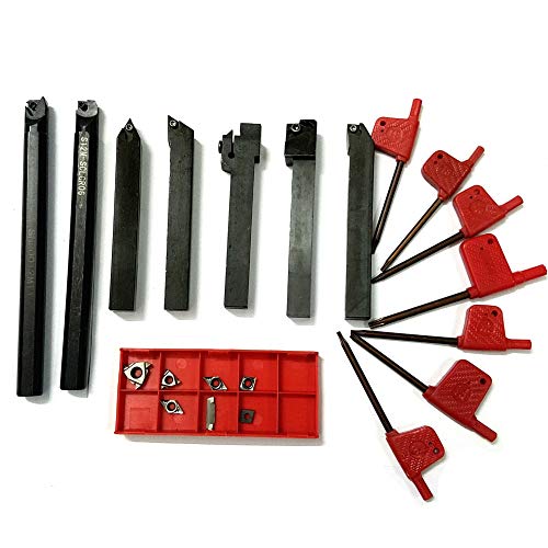 Set 21 piezas portaherramientas de torneado 12mm miniatura 2