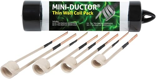 Induction Innovations Mini-Ductor - Paquete de bobinas de pared fina