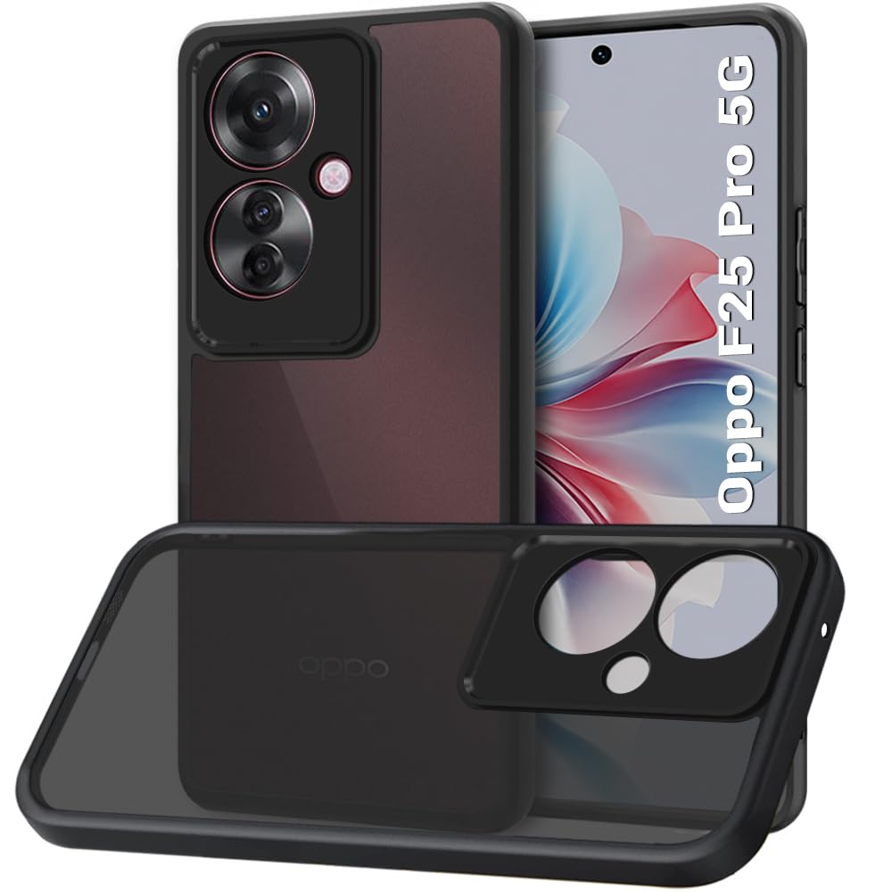 TheGiftKart Hybrid Shockproof Back Cover Case for Motorola Moto Signature 5G | Camera Protection Module | Hard Back Case Cover for Moto Signature (PC & TPU, Translucent Smoke Matte Back, Black Sides) — Amazon image 9