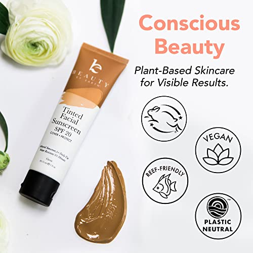Tinted-Sunscreen-for-Face-SPF-20-With-Natural-Organic-Ingredients-Broad-Spectrum-Sunblock-Lotion-Tinted-Moisturizer-Zinc-Oxide-Sunscreen-Face-for-Skincare-Facial-Sunscreen-Cocoa