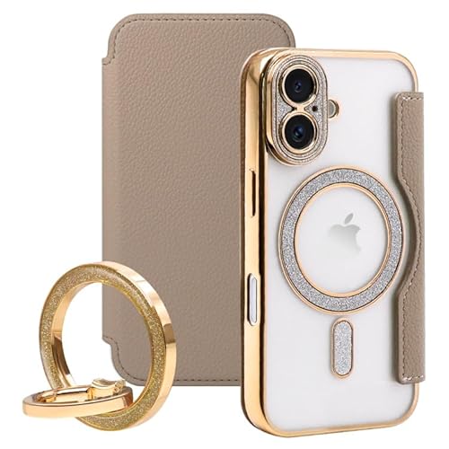 ZENIX DESIGN TECH iPhone17 p P[X MagSafeΉ 蒠^ X}zP[X X}zO Zbg Ot J[h[t X^h LL ϏՌ ZX-Sparkflip (S[h, iPhone 17)