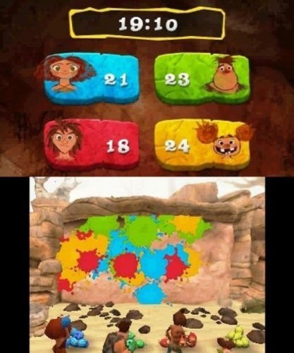 Les Croods Fête Préhistorique 3ds - vue 3