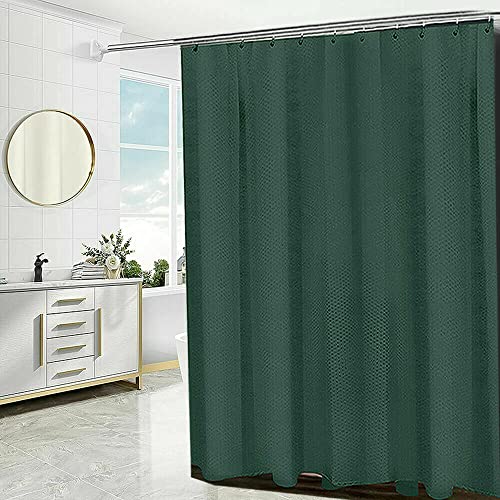 Green Shower Curtain