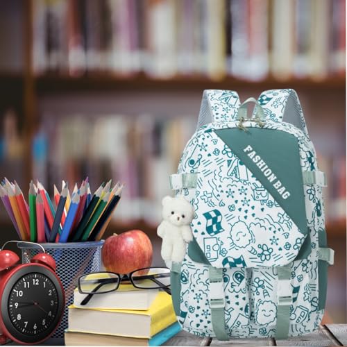 Image of Tinytot 30 Litre Japanese Korean Style School Bag Water-Resistant Laptop & Travel Backpack - Unisex Large 18 Inches Multipurpose Student Backpack for Boys & Girls, Men & Women