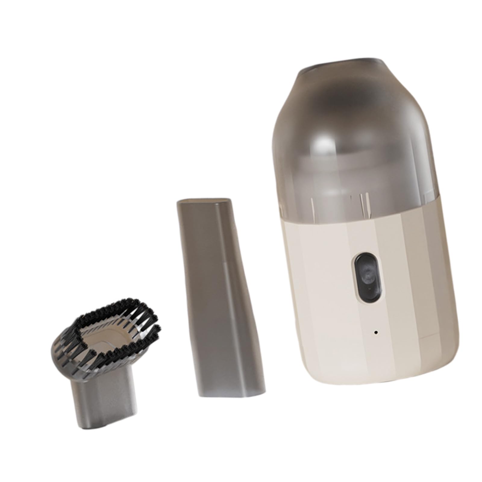 Uqezagpa Quiet Small Desktop Vacuum Practical Vacuum Cleaners Powerful Suction ABS Texture Suitable for Carpet and Hard Table Quiet