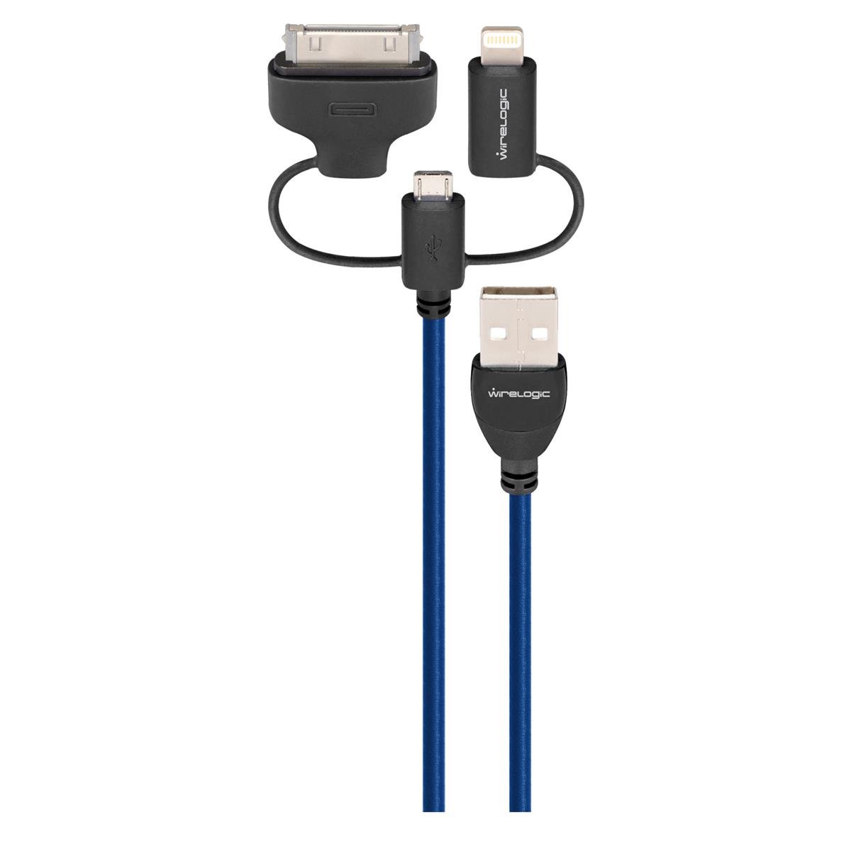 WireLogic Multi-Head USB Charge/Sync Cable (1)