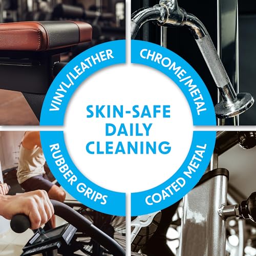 Wipex Gym Wipes & Fitness Cleaning Wipes, 400ct Sanitizing BZK Antiseptic Refill for Wipex Dispensers