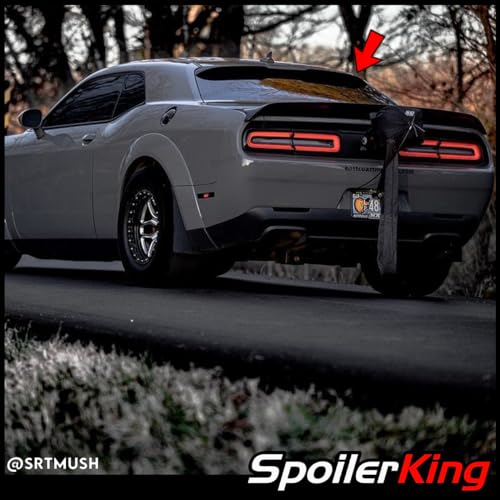 Spoilerking 763250588925 Rear Window Roof Spoiler W/Center Cut (380Rc) Compatible thumb #5