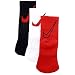 Nike Little Boy's 3-Pair Swoosh Logo Red Assorted Performance Crew Socks