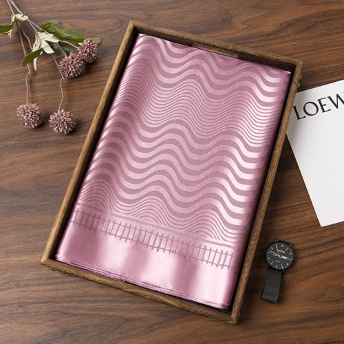 Image of 35 inch Men's Large Square Jacquard Scarf - Cowboy Wild Rugged Style, With Gift Packed