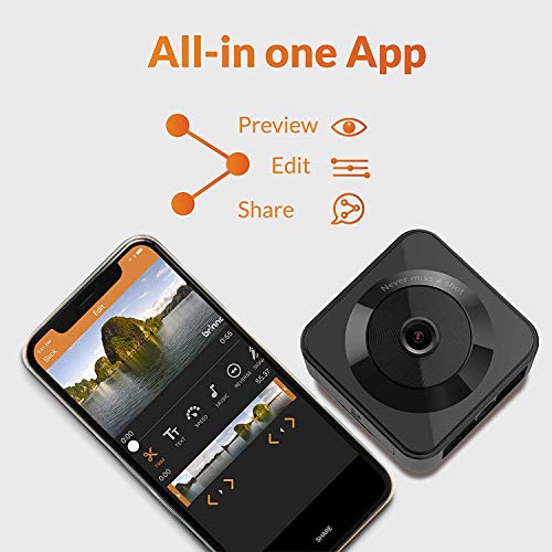 Brinno Tlc130 Time Lapse And Step Video Hd Camera - Compact And Portable, Long-Lasting Battery - Ble And Wi-Fi Connection - Mounts And Quick-Release Adapter Included - Premium Quality, Water-Resistant #TOP2