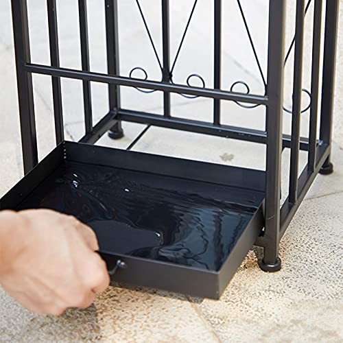 Support de rangement pour parapluie avec plateau d'égouttement - 7