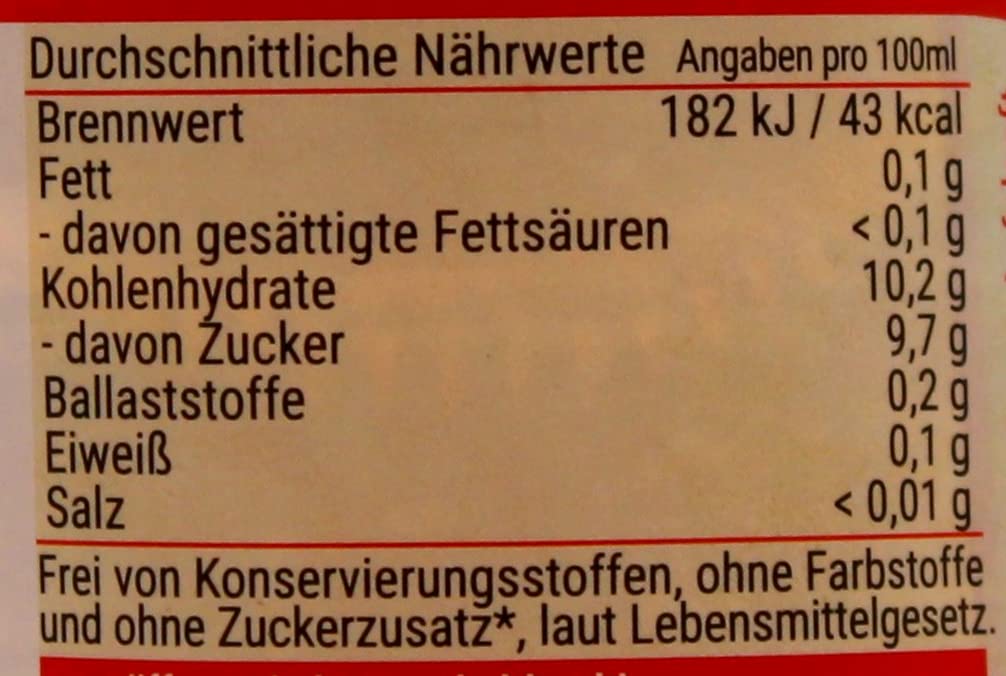beckers bester Klarer Apfel Apfelsaft, 12er Pack (12 x 0.2 l) MEHRWEG