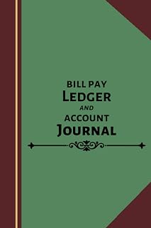 Personal Bill Payment Ledger and Account Journal: Online and Offline Bill organizer and checklist