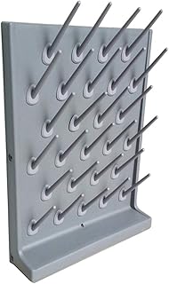 Gdrasuya10 Drying Rack Laboratory, 2PCS Lab Drying Rack Lab Wall Mount and Desk Stand 27 Detachable 55x40 x12cm