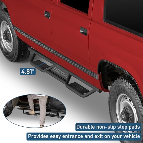 Estribos laterales para Chevy Suburban 1992-1999 miniatura 3