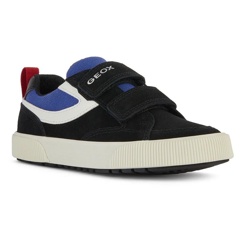 Geox Zapatillas Deportivas J Alphabeet Boy A para niño, Negro, 25 EU