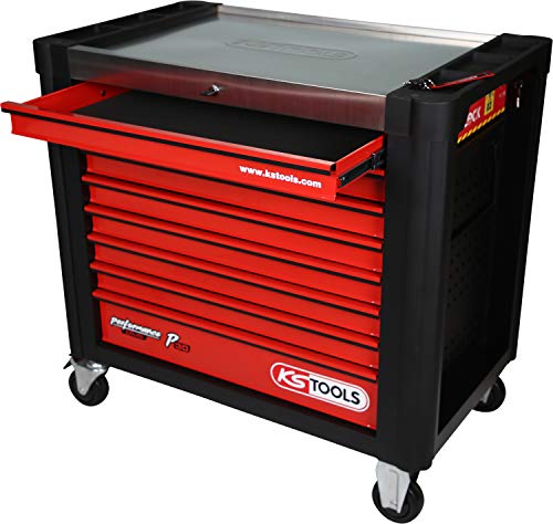 KS Tools 873.4008 PERFORMANCEplus P30 XL-Werkstattwagen mit 8 Schubladen – Bild 5