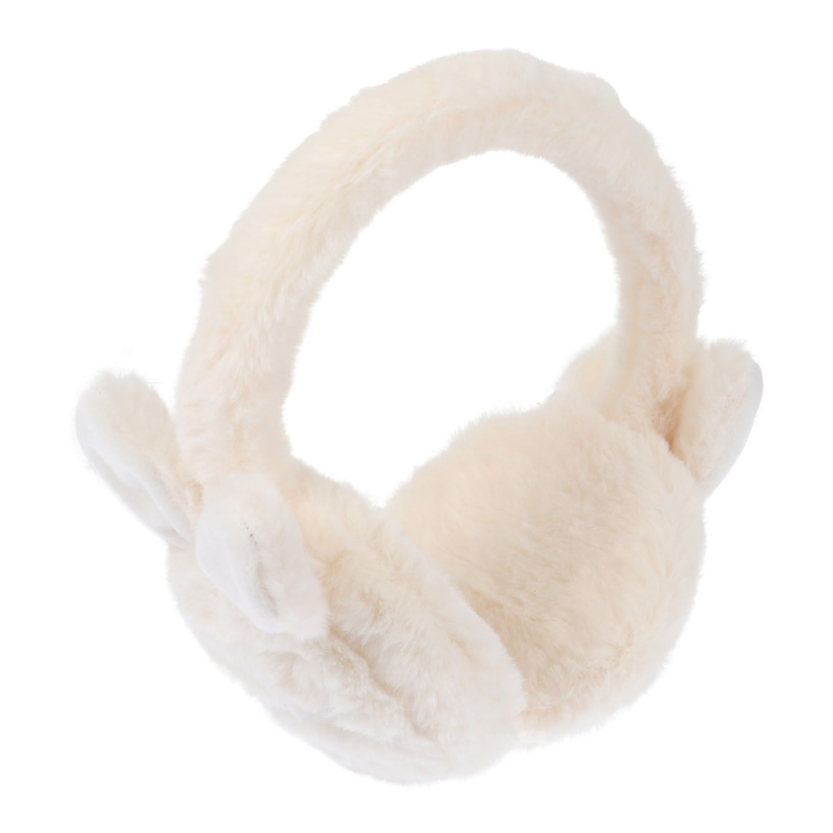 FOMIYES Adorable Plush Earmuffs for Women Fluffy Ear Warmers Ear Covers for Cold Weather Stylish and Comfortable