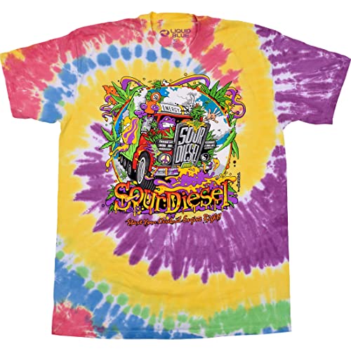 Liquid Blue Light Fantasy Sour Diesel t-shirt vintage underground