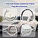 5 Pins Fuel Pump Connector Pigtail Plug Wire Harness Compatible with Toyota Hyundai Kia Lexus Mitsubishi,Replace for 90980-11077 9098011077