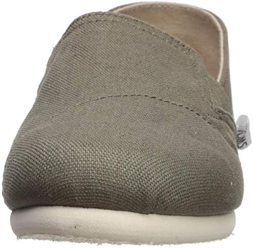 TOMS Women's Redondo Loafer Flat, Dusty Olive Oxford, 7.5 | Image 1