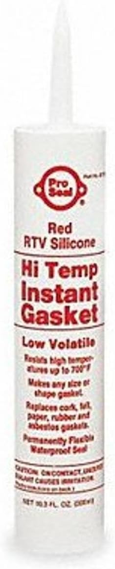 RTV Silicone Sealant, 11.1 oz Cartridge