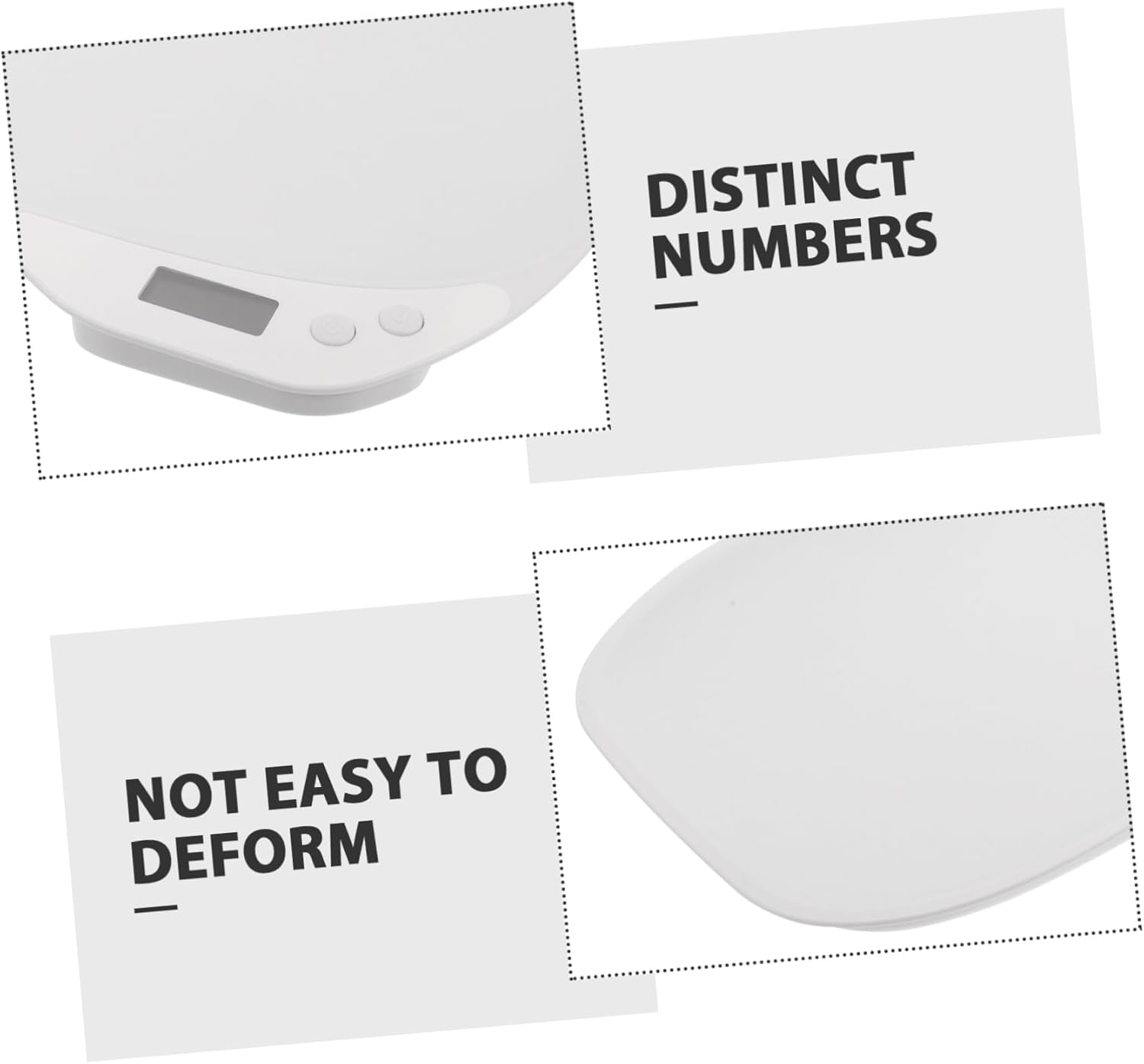 Electronic Pet Scale Digital Weight for Dogs Cats Bright Display Accurate Weighing Tool