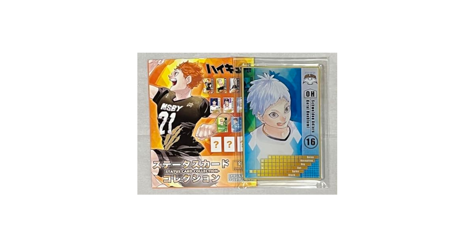 Amazon.co.jp: ハイキュー ステータスカード 星海 : おもちゃ