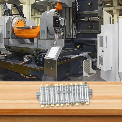 Válvula separadora de aceite KiraKira de 10 posiciones con control visual de lubricación 4