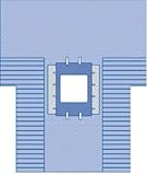 Medline Bariatric Surgical Drape with Pouches, Sterile, SMS Fabric, 114 Inches x 122 Inches x 90 Inches, Case of 8 Each