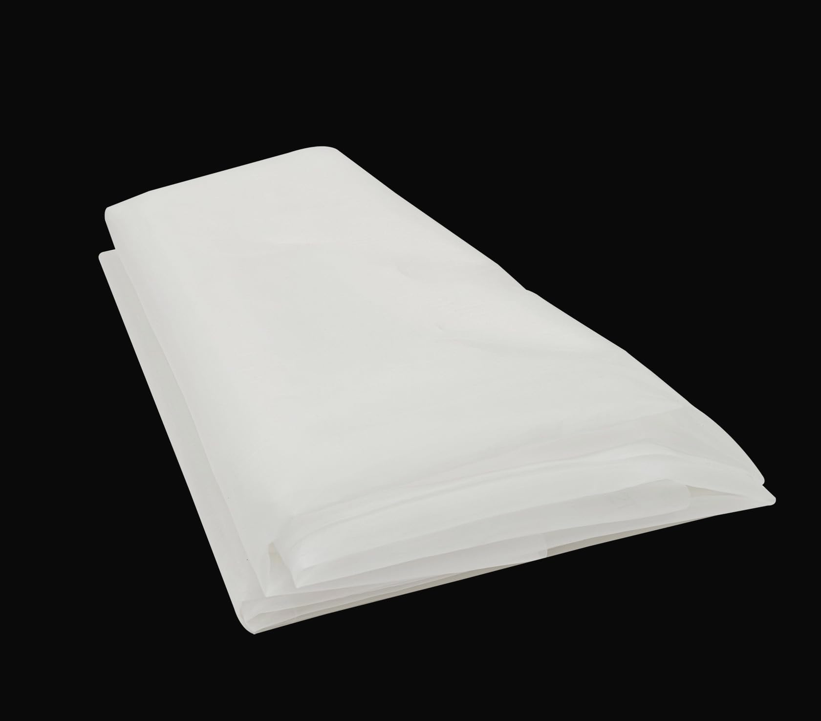 Toile de sérigraphie, 100 mailles 40 T, Largeur 1,27 m 3 m de long | Polyester blanc, pour textile, plastique, métal, verre et détails fins