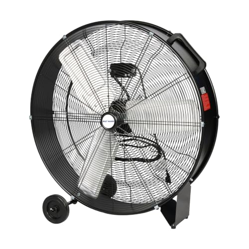 BILT HARD 30 inch High Velocity Drum Fan, 13000 CFM 2-Speed Heavy Duty Industrial Shop Fan for...