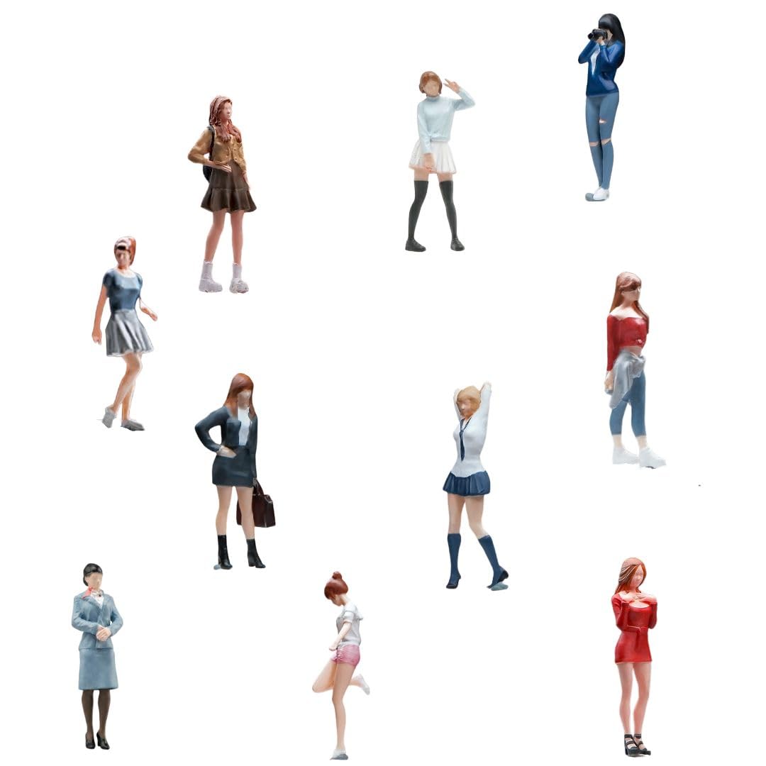 Amazon.co.jp: 【今はな野堂】1/64スケール シティガール ミニチュア
