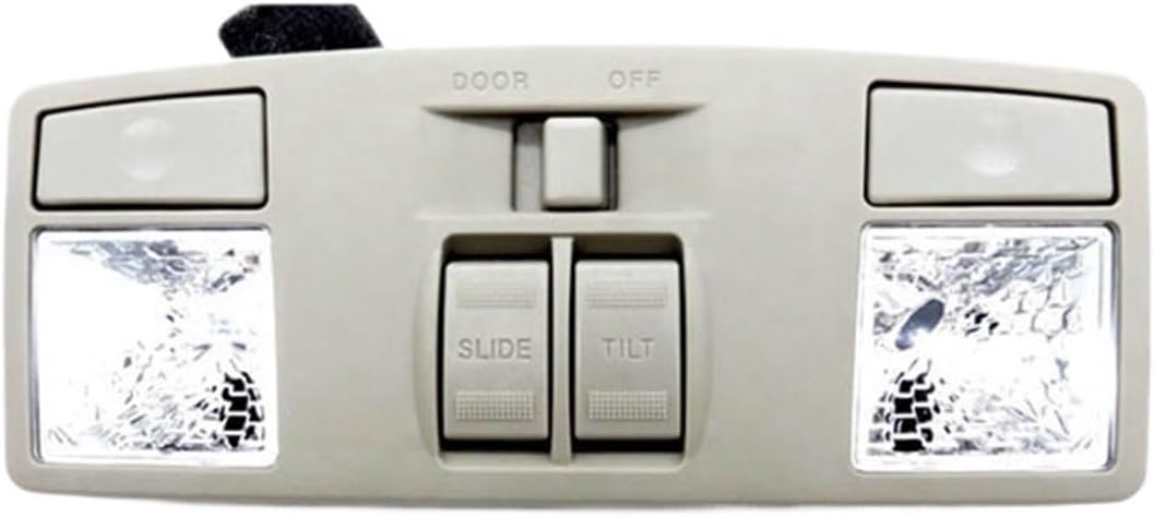 Reading Lights Assembly Front Interior Ceiling Lamp with Sunroof Switch Fit for Mazda 6 GG Fit for Mazda 3 BK Fit for Mazda 5 2 CX-7