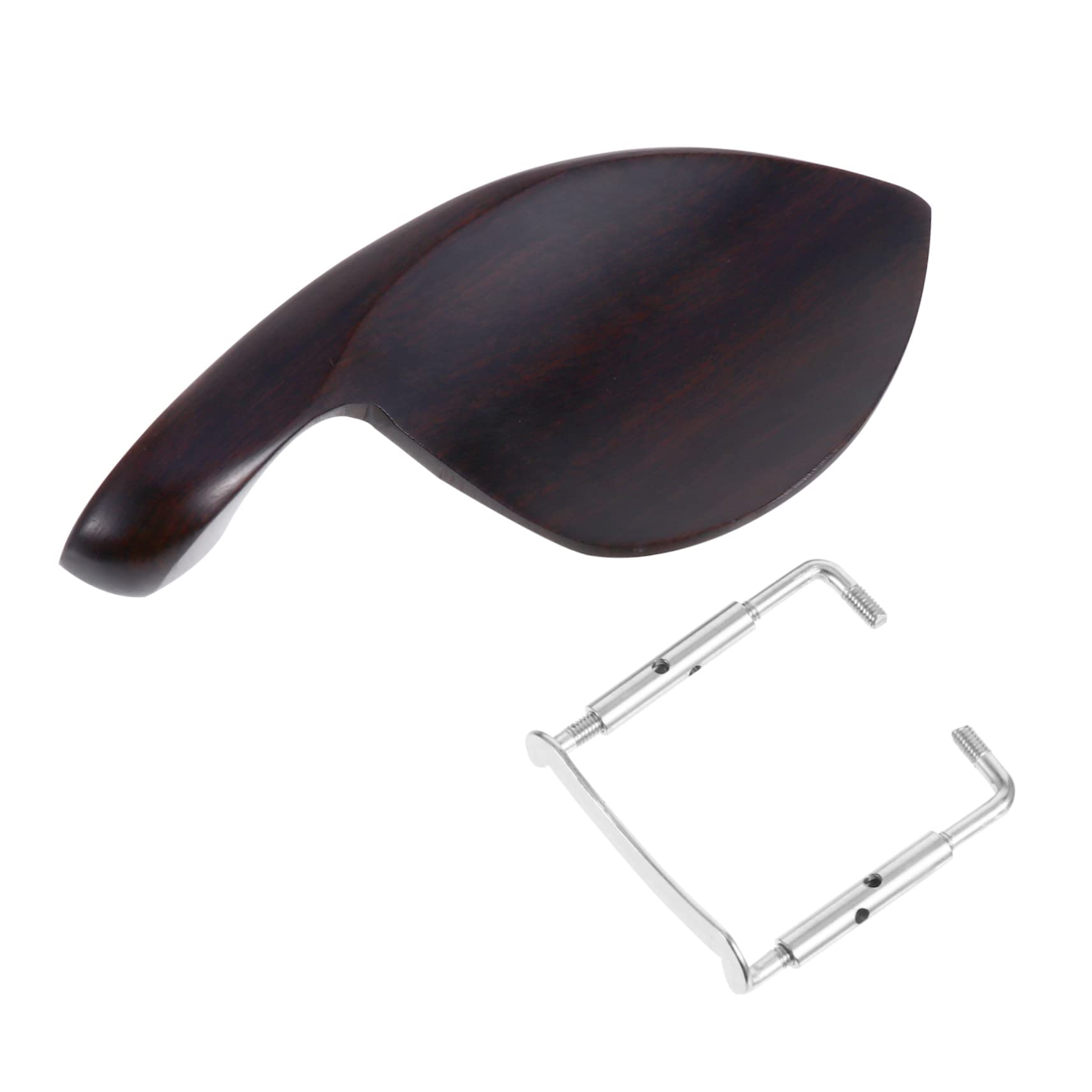 BESPORTBLE Ebony Violin Shoulder Rest Pad for Fiddle Comfortable Support for Beginners Enthusiasts Height for Stable Playing Position