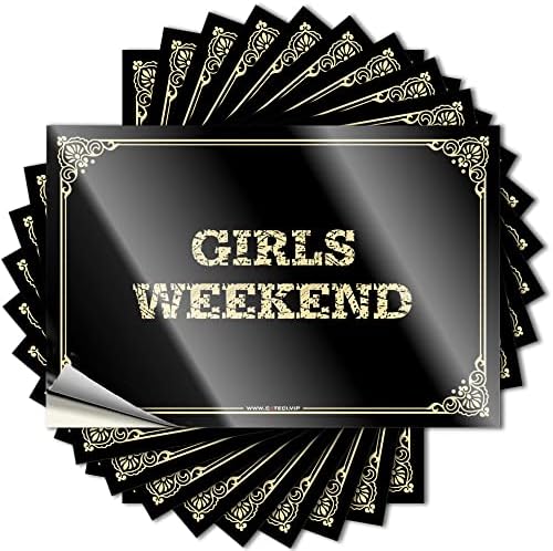 Funny Car Decals Girls Weekend Stickers Car Stickers for Men Tool Box Stickers(6X9CM) image 5
