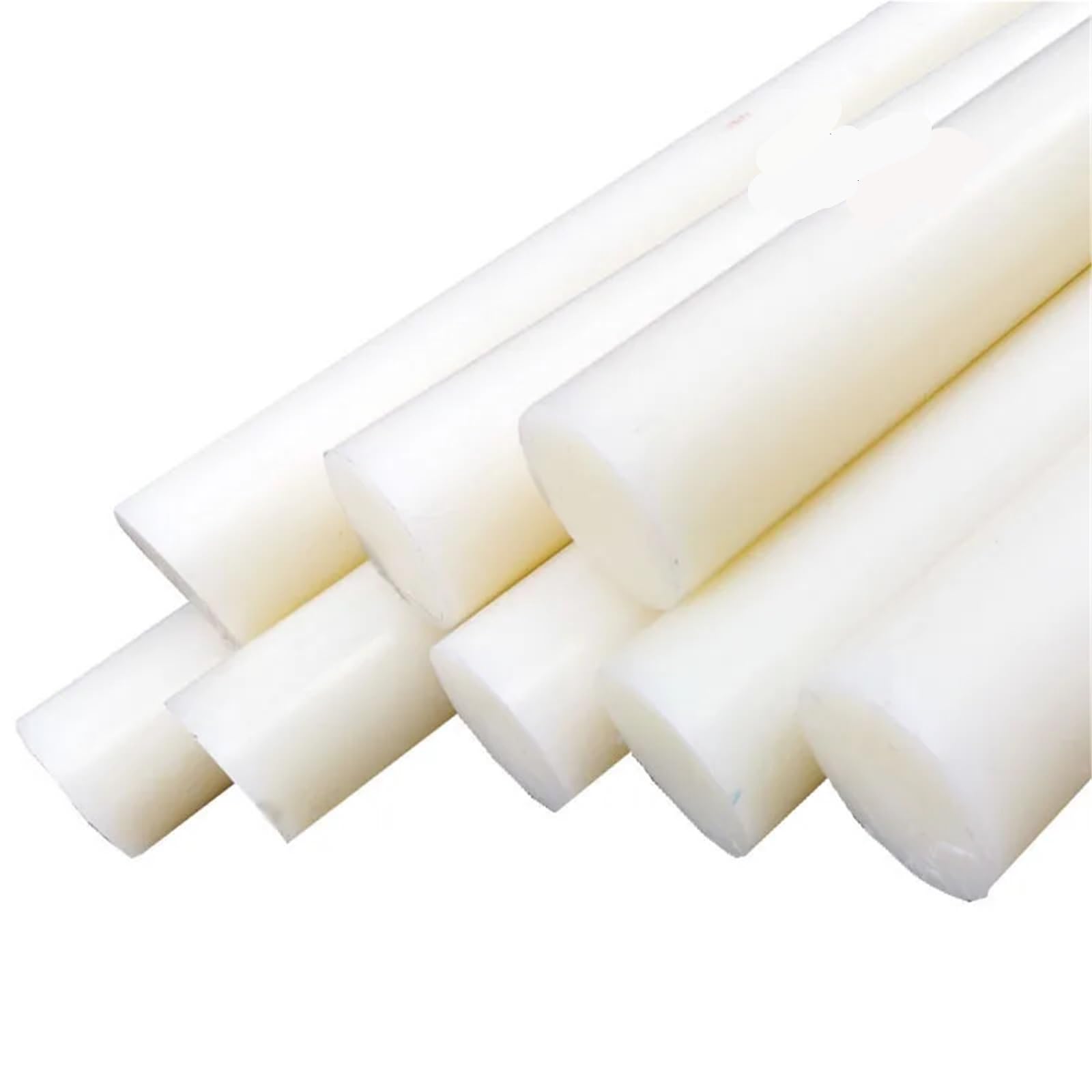 Weißer Polyamidstab PA6 aus reinem Nylon, verschleißfeste Stangendurchmesser von 4 mm bis 45, for die Bearbeitung für CNC Bearbeitung(Length 50cm,Dia. 30mm)