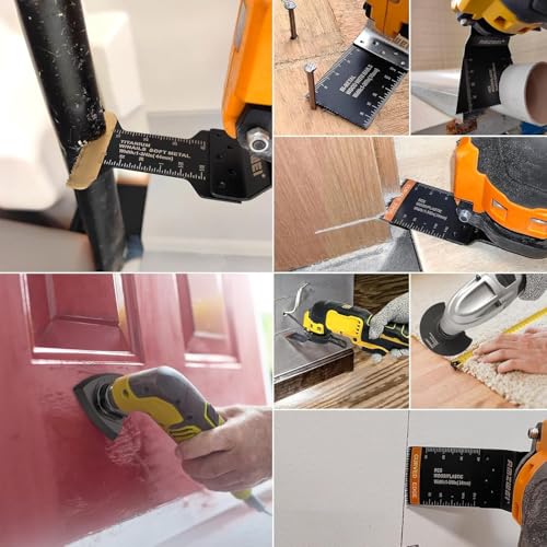 AMZWEI 190PCS Oscillating Tool Blade Kit