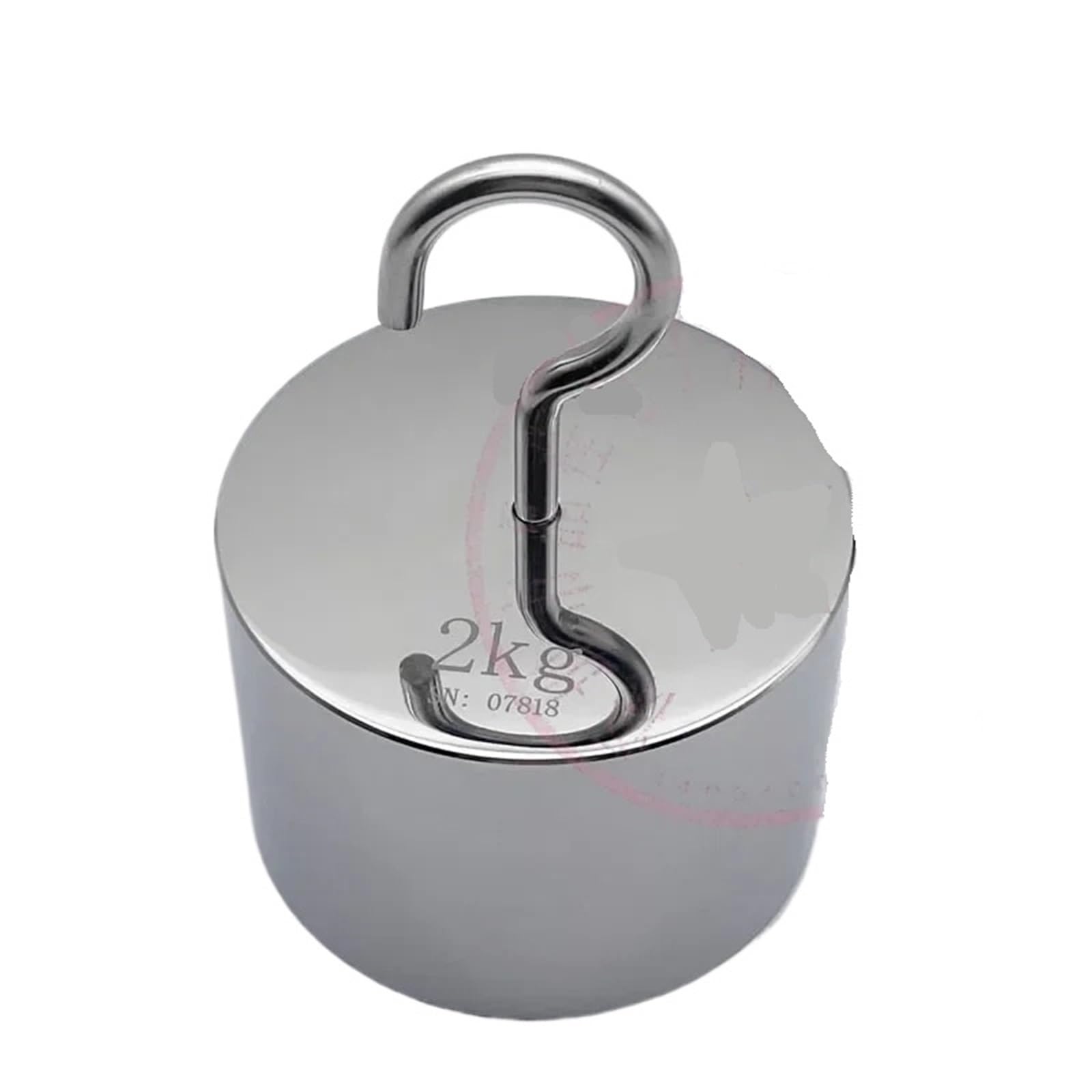 Balanza de calibración electrónica de acero inoxidable con contrapeso estándar de 10 g a 2 kg con gancho simple M1(2kg)