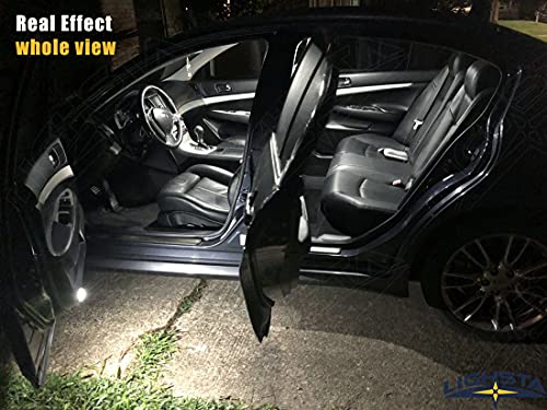 Kit 12 luces LED interiores blancas para Acura TL 04-08 miniatura 3