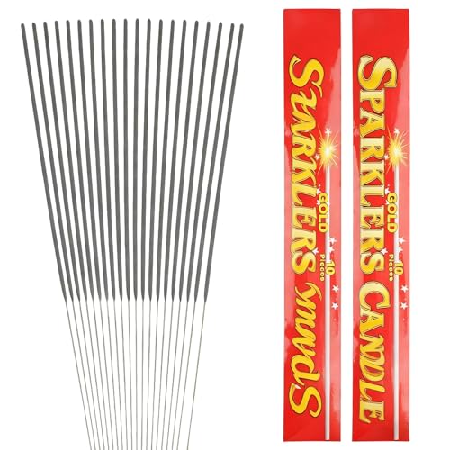 22in/40pcs Fairy Wedding Sparkler Labels, Send-Off...