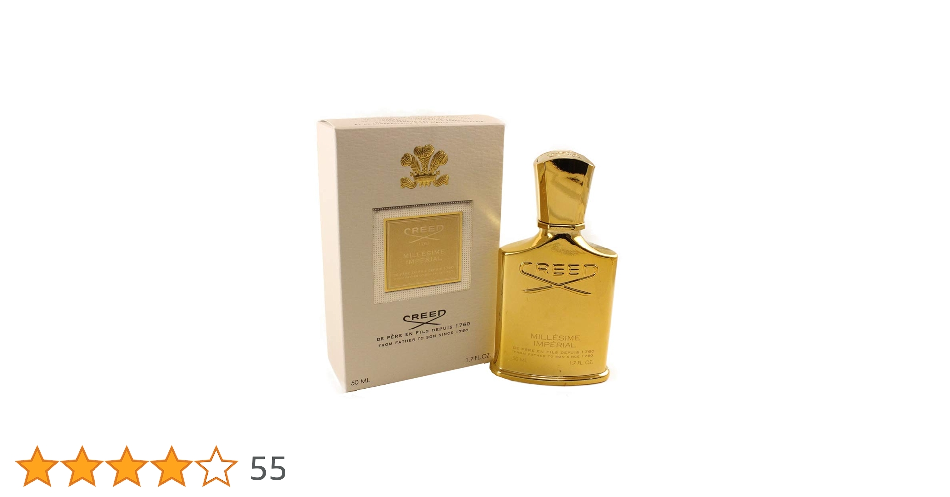 Millesime Imperial by Creed Eau De Parfum For Men 50ml