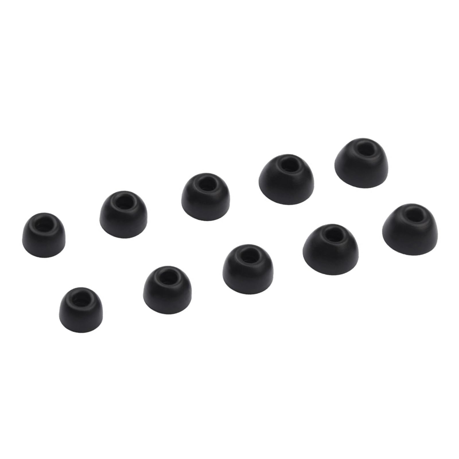 Laikoutd Black Noise Reductions Eartips For Powerbeatspro2 Headphone Ear Plugs Of Soft Silicone Earbud Tips Earbud Accessories Replacement Earplugs