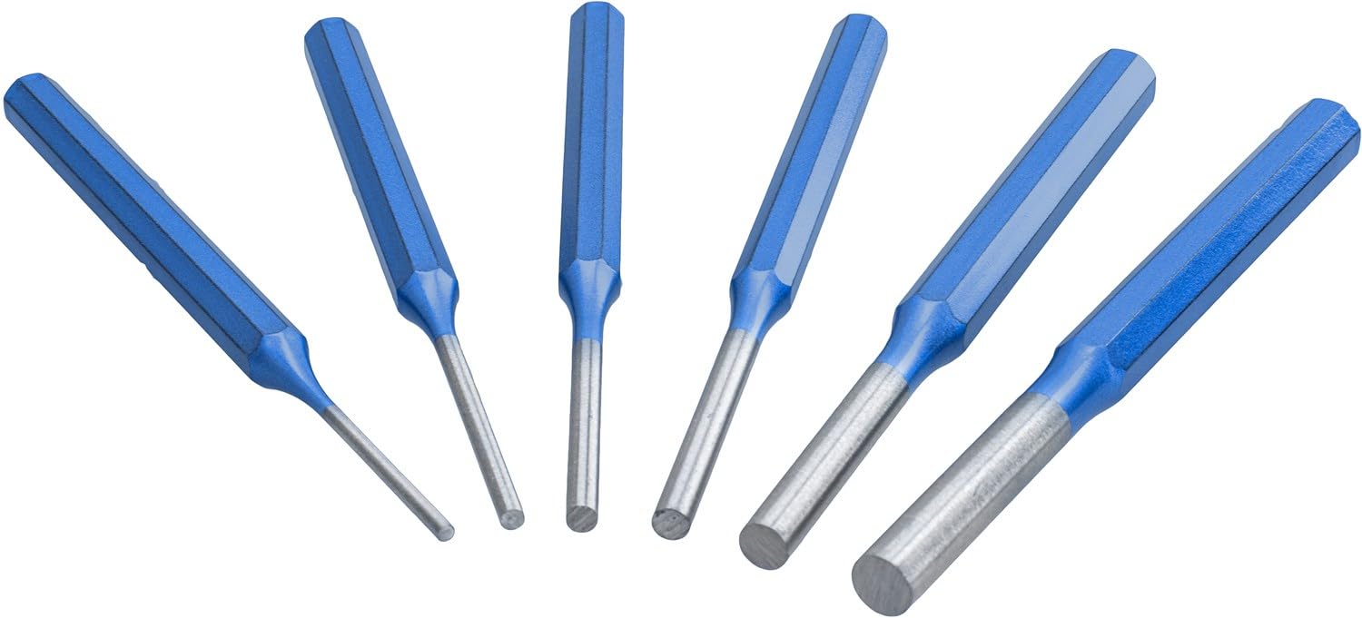 BRILLIANT TOOLS BT085006 Juego de botadores para pasadores, 6 pzs [Powered by KS TOOLS]